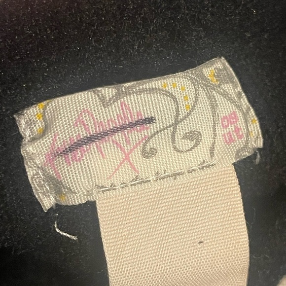 Free People | Pep Rally Poncho OS Black White Stripes - Picture 10 of 10